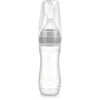 Haakaa® Fütterflasche, Squeeze Mit Löffel Grau -Babyartikel Geschäft haakaa fuetterflasche squeeze mit loeffel grau a345318