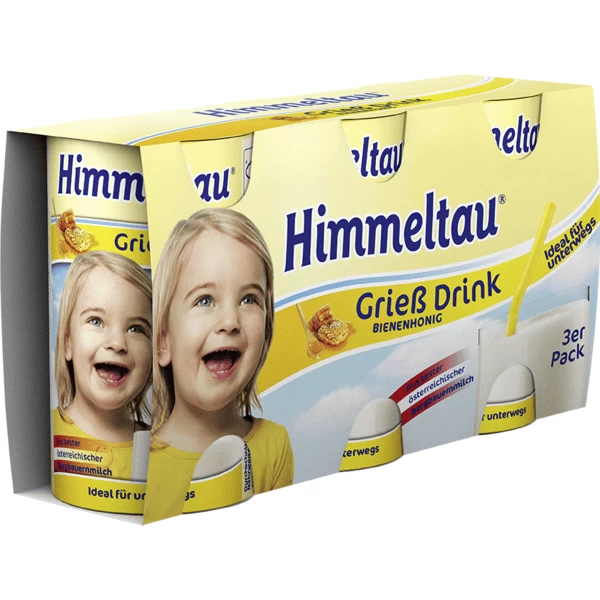 Himmeltau Feinster Grieß Drink 3x 125g Ab Dem 6. Monat 3 Himmeltau Feinster Grieß Drink 3x 125g Ab Dem 6. Monat