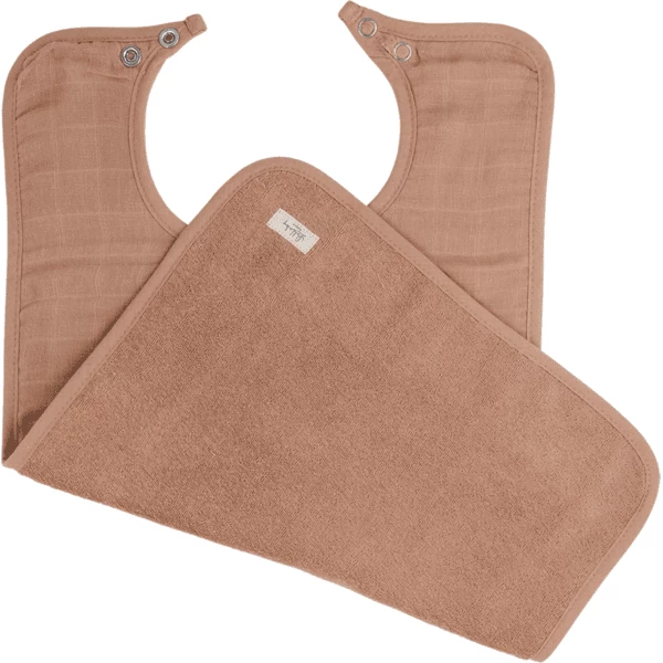 Lullaby Planet Lätzchen Hazelnut Brown 50x30 Cm 3 Lullaby Planet Lätzchen Hazelnut Brown 50x30 Cm