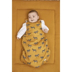 Meyco Schlafsack Jersey 2-tlg Zebra Animal Honey Gold -Babyartikel Geschäft meyco schlafsack jersey 2 tlg zebra animal honey gold a329464 4
