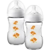 Philips Avent Natural Flasche SCF070/20, 260ml, 2 Stück, Tiger -Babyartikel Geschäft philips avent natural flasche scf070 20 260ml 2 stueck tiger a317474