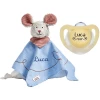 Schnullireich Geschenkset Käthe Kruse Schmusetuch Mit Namen Maus + NUK Namensschnuller (0-6 Mon) Blau -Babyartikel Geschäft schnullireich geschenkset kaethe kruse schmusetuch mit namen maus nuk namensschnuller 0 6 mon blau a405722