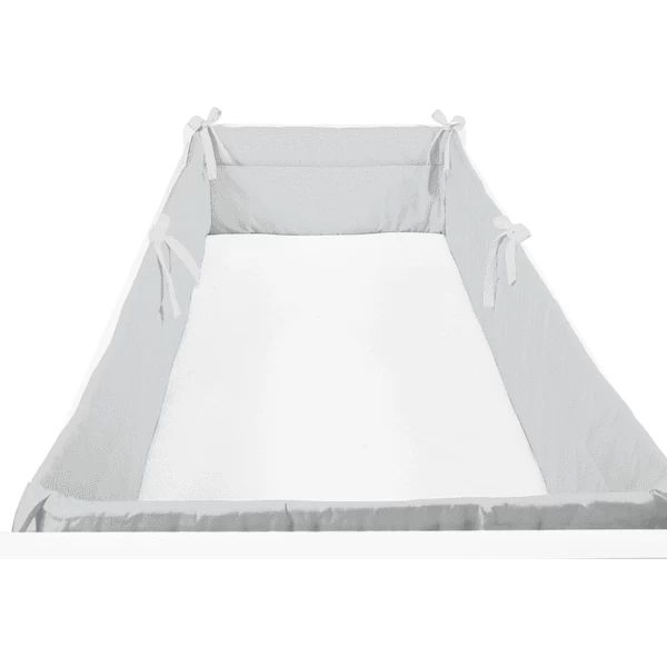 SONNE Rundumnestchen Uni 32x420cm Grau 3 SONNE Rundumnestchen Uni 32x420cm Grau