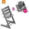 STOKKE® Tripp Trapp® Hochstuhl Buche Storm Grey + Gratis Baby Set Storm Grey -Babyartikel Geschäft stokke tripp trapp hochstuhl buche storm grey gratis baby set storm grey a332357